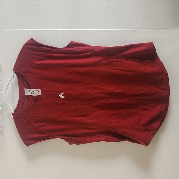 Red Alphalete Velocity Tee - Picture 2 of 3